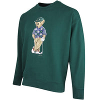 RLX Golf Pullover - Heavyweight Bear Logo CN - Refined Green SS26
