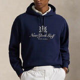RLX Golf Pullover - Heavyweight Terry Hoodie - Refined Navy SS26