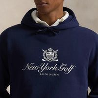 RLX Golf Pullover - Heavyweight Terry Hoodie - Refined Navy SS26