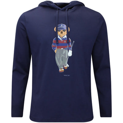 RLX Golf Pullover - NY Bear Logo Hoodie - Refined Navy AW26