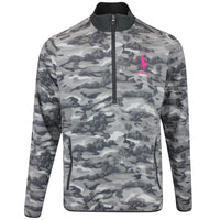 RLX Golf Pullover - RL Tour Pro Logo Brushed Fleece - Dawn Camo FA25