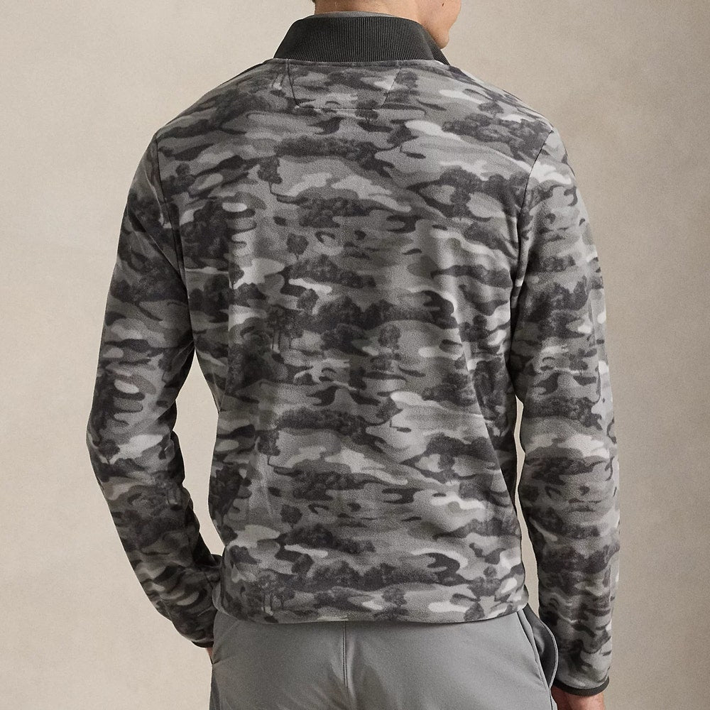 RLX Golf Pullover - RL Tour Pro Logo Brushed Fleece - Dawn Camo FA25