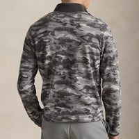 RLX Golf Pullover - RL Tour Pro Logo Brushed Fleece - Dawn Camo FA25