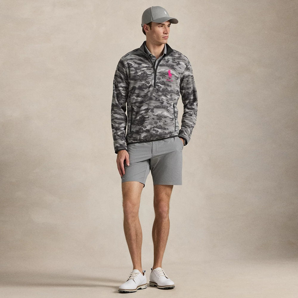 RLX Golf Pullover - RL Tour Pro Logo Brushed Fleece - Dawn Camo FA25