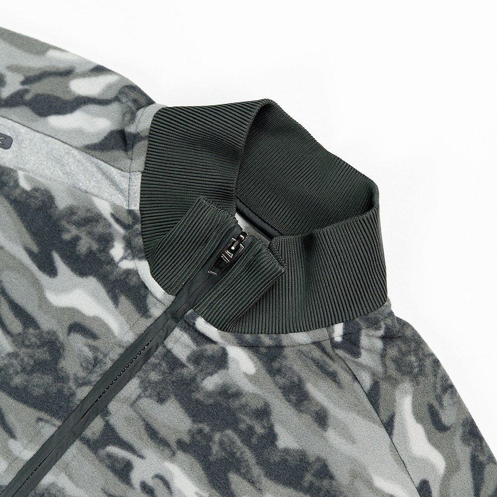 RLX Golf Pullover - RL Tour Pro Logo Brushed Fleece - Dawn Camo FA25