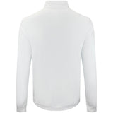 RLX Golf Pullover - RL Tour Pro Logo Heather QZ - Ceramic White AW26
