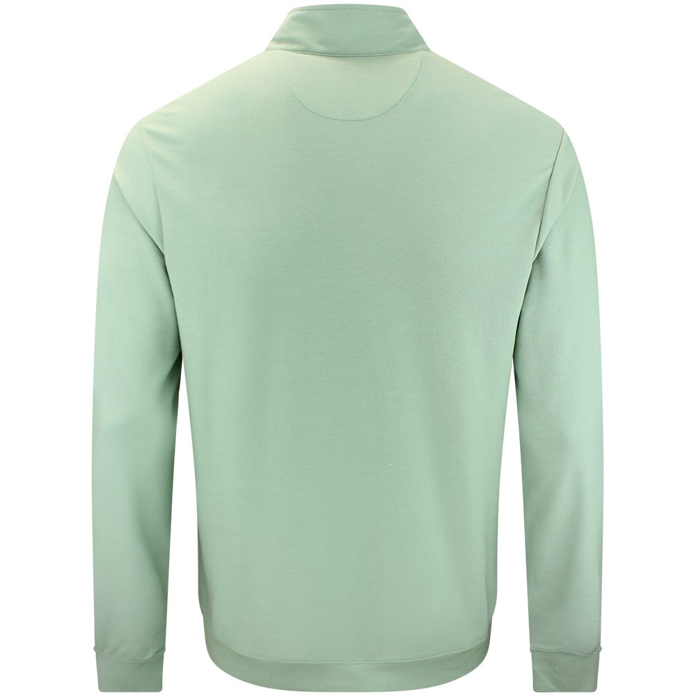 RLX Golf Pullover - RL Tour Pro Logo Heather QZ - Light Green AW26
