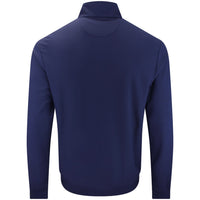 RLX Golf Pullover - RL Tour Pro Logo Heather QZ - Refined Navy AW26