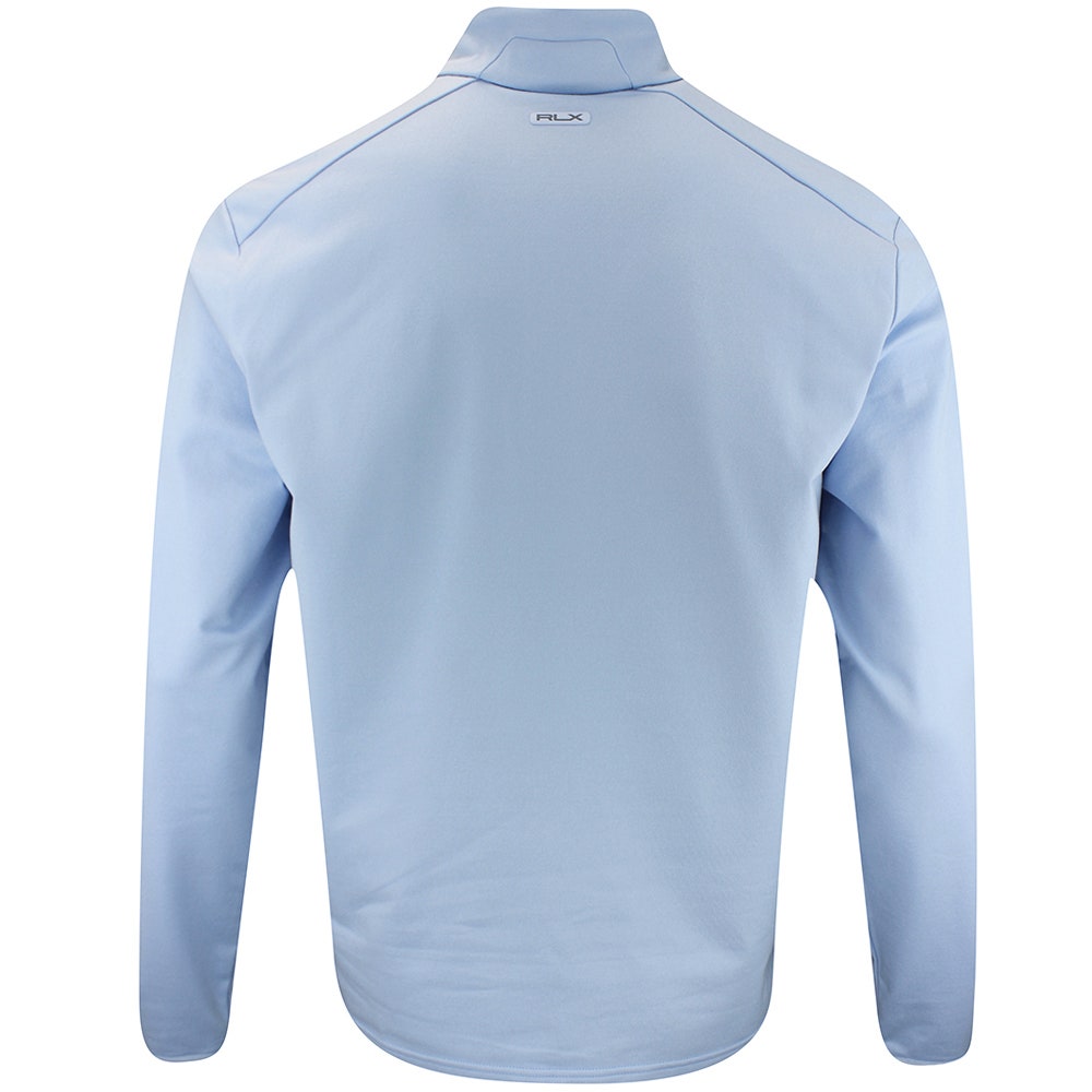 RLX Golf Pullover - RL Tour Pro Logo Lux Jersey - Office Blue FA25