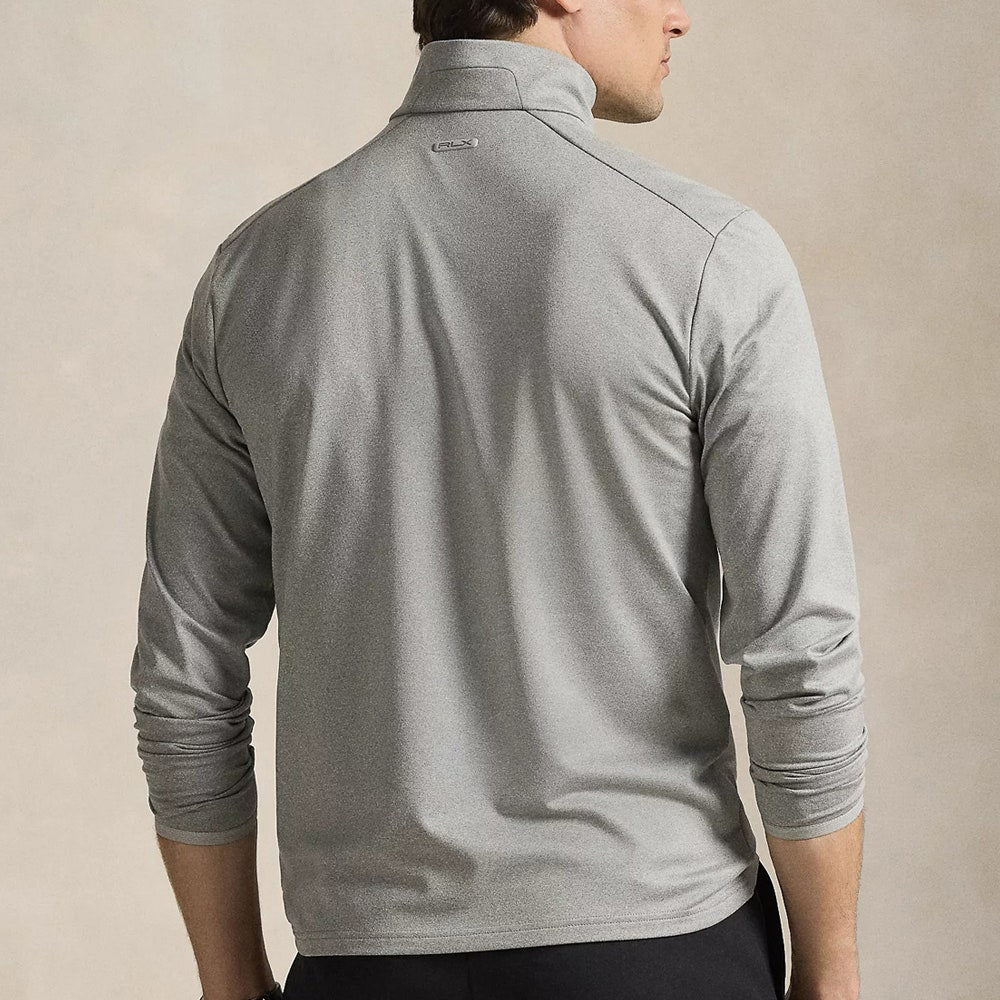 RLX Golf Pullover - RL Tour Pro Logo Lux QZ - Andover Hthr SS26