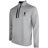 RLX Golf Pullover - RL Tour Pro Logo Lux QZ - Andover Hthr SS26