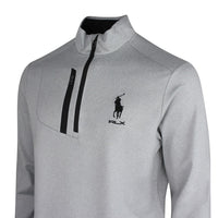 RLX Golf Pullover - RL Tour Pro Logo Lux QZ - Andover Hthr SS26