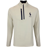 RLX Golf Pullover - RL Tour Pro Logo Lux QZ - Basic Sand AW26