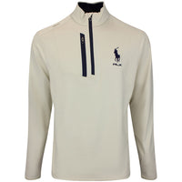 RLX Golf Pullover - RL Tour Pro Logo Lux QZ - Basic Sand AW26