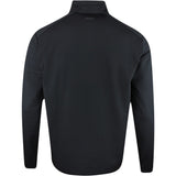 RLX Golf Pullover - RL Tour Pro Logo Lux QZ - Black - White SS26