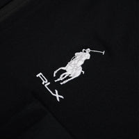 RLX Golf Pullover - RL Tour Pro Logo Lux QZ - Black - White SS26