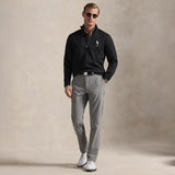 RLX Golf Pullover - RL Tour Pro Logo Lux QZ - Black - White SS26