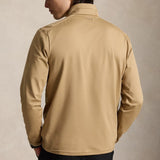 RLX Golf Pullover - RL Tour Pro Logo Lux QZ - C. Camel SS26