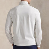 RLX Golf Pullover - RL Tour Pro Logo Lux QZ - C. White - Navy SS26