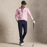 RLX Golf Pullover - RL Tour Pro Logo Lux QZ - Carmel Pink SS26