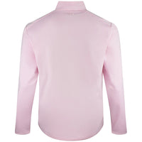 RLX Golf Pullover - RL Tour Pro Logo Lux QZ - Carmel Pink SS26