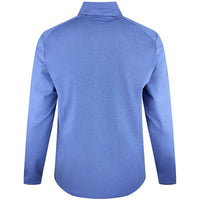 RLX Golf Pullover - RL Tour Pro Logo Lux QZ - Fog Blue SS26