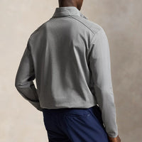RLX Golf Pullover - RL Tour Pro Logo Lux QZ - M. Grey Heather AW26