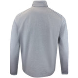 RLX Golf Pullover - RL Tour Pro Logo Lux QZ - M. Grey Heather AW26