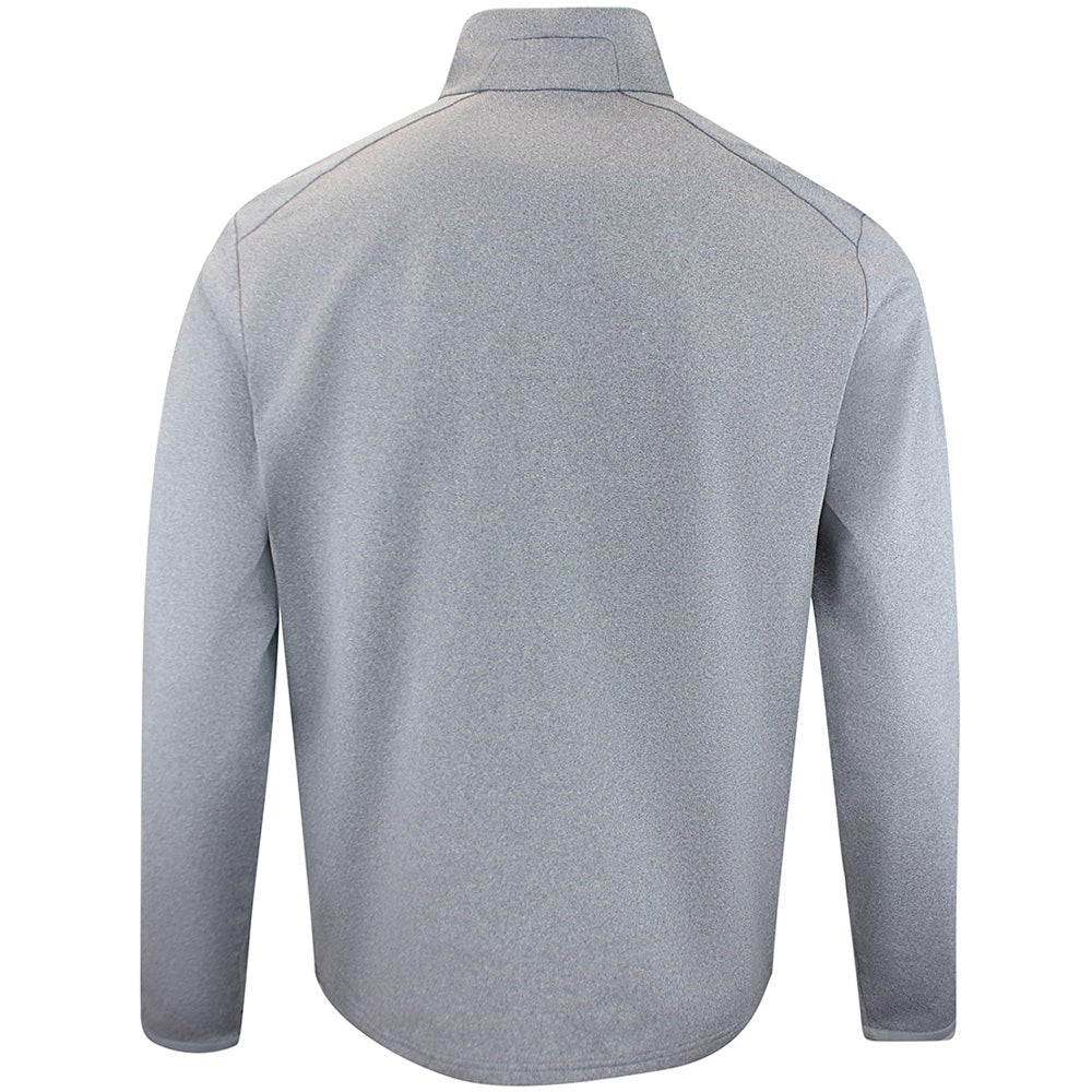 RLX Golf Pullover - RL Tour Pro Logo Lux QZ - M. Grey Heather AW26