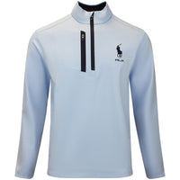 RLX Golf Pullover - RL Tour Pro Logo Lux QZ - Office Blue SS26