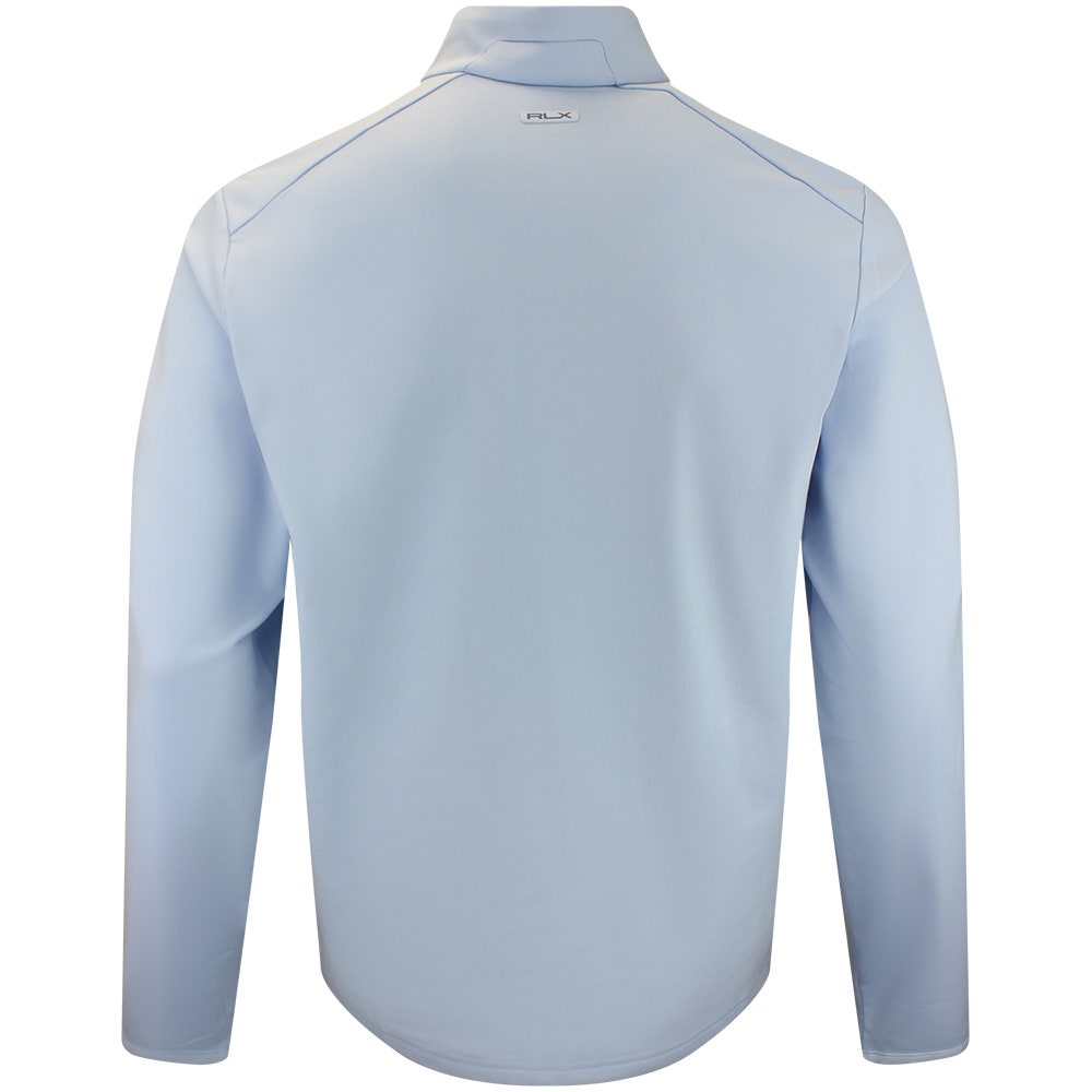 RLX Golf Pullover - RL Tour Pro Logo Lux QZ - Office Blue SS26