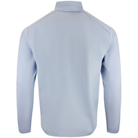 RLX Golf Pullover - RL Tour Pro Logo Lux QZ - Pebble Blue AW26