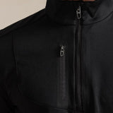 RLX Golf Pullover - RL Tour Pro Logo Lux QZ - Polo Black AW26