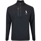RLX Golf Pullover - RL Tour Pro Logo Lux QZ - Polo Black AW26
