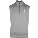 RLX Golf Pullover - RL Tour Pro Logo Lux QZ Vest - Andover Hthr SS26