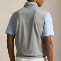 RLX Golf Pullover - RL Tour Pro Logo Lux QZ Vest - Andover Hthr SS26