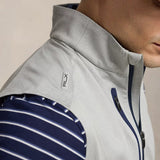 RLX Golf Pullover - RL Tour Pro Logo Lux QZ Vest - Grey Heather AW26