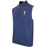 RLX Golf Pullover - RL Tour Pro Logo Lux QZ Vest - Navy Heather AW26