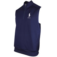 RLX Golf Pullover - RL Tour Pro Logo Lux QZ Vest - Refined Navy SS26