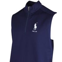 RLX Golf Pullover - RL Tour Pro Logo Lux QZ Vest - Refined Navy SS26