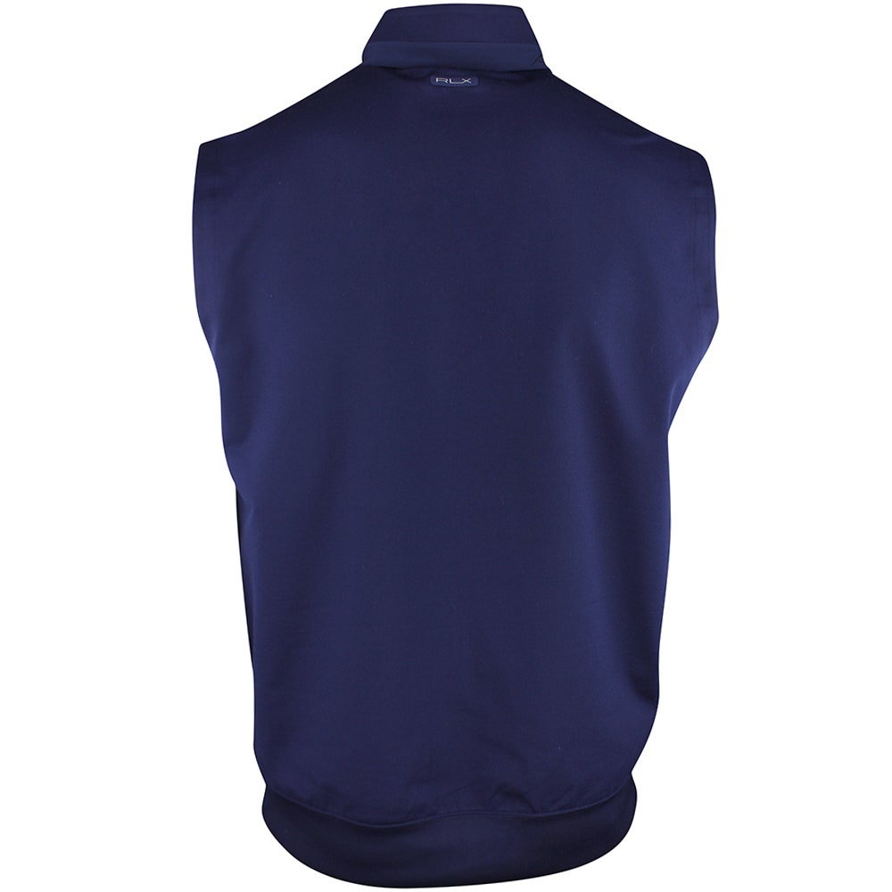 RLX Golf Pullover - RL Tour Pro Logo Lux QZ Vest - Refined Navy SS26