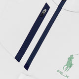 RLX Golf Pullover - RL Tour Pro Logo Lux QZ - White - O. Green SS26