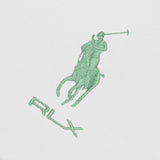RLX Golf Pullover - RL Tour Pro Logo Lux QZ - White - O. Green SS26