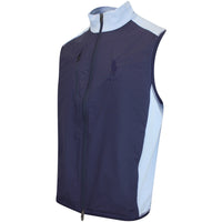 RLX Golf Pullover - RL Tour Pro Logo Tech Terry Vest - O. Blue FA25