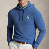 RLX Golf Pullover - RL Tour Pro Logo Tech Waffle Hoodie - F. Blue SS26