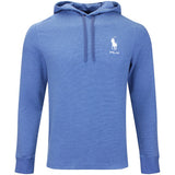 RLX Golf Pullover - RL Tour Pro Logo Tech Waffle Hoodie - F. Blue SS26