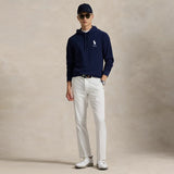 RLX Golf Pullover - RL Tour Pro Logo Tech Waffle Hoodie - Navy FA25