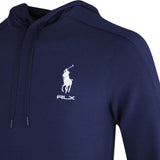 RLX Golf Pullover - RL Tour Pro Logo Tech Waffle Hoodie - Navy SS25