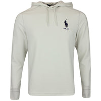 RLX Golf Pullover - RL Tour Pro Logo Tech Waffle Hoodie - Pebble FA25