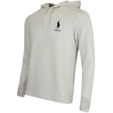 RLX Golf Pullover - RL Tour Pro Logo Tech Waffle Hoodie - Pebble FA25